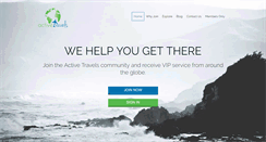 Desktop Screenshot of activetravels.com